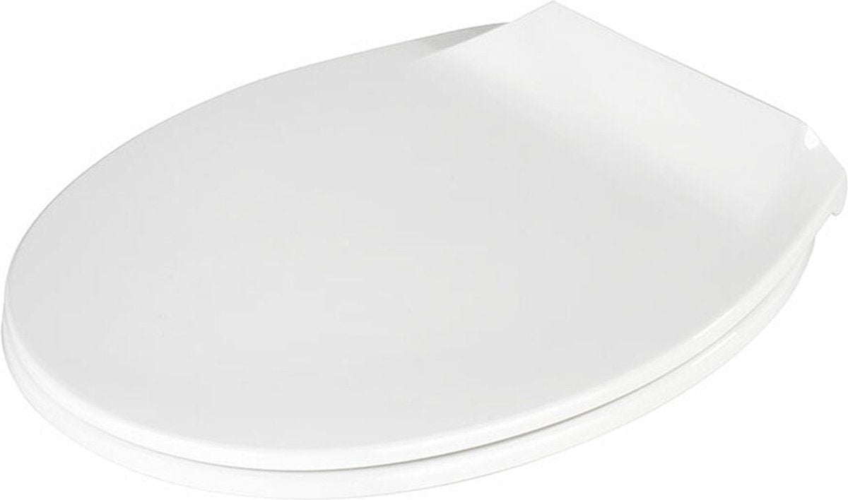 Wenko abattant de toilettes kos - thermoplastique blanc - fermeture soft close easy-close - fixation fix-clip déclicable - abattant de toilettes - abattant de toilettes - blanc