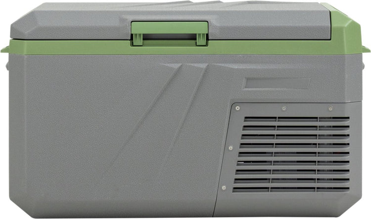 Glacière électrique à compresseur monozone Steamy -e - monozone - 28 litres - 12v et 230v - pour voiture et camping - grise