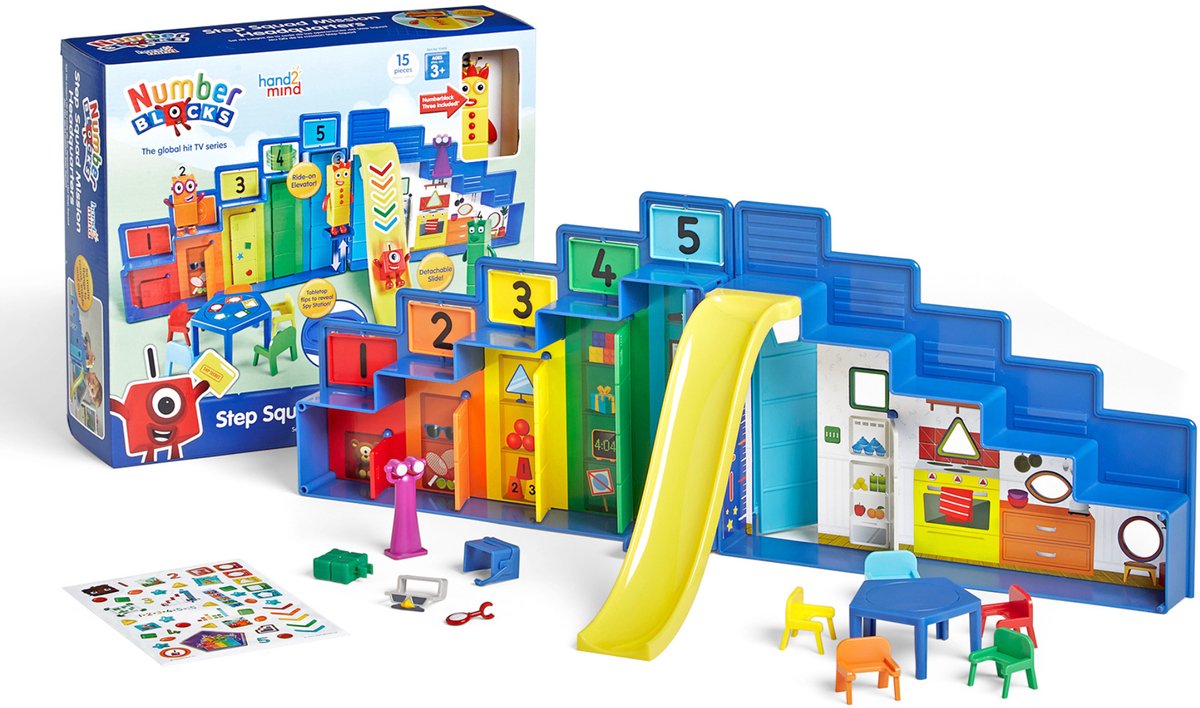 Ressources d'apprentissage quartier général de mission de l'escouade Numberblocks® - 3+