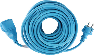 Rallonge Q-link - mise à la terre - ip44 - 3500w - h05rrf - 3 x 1,5 mmâ² - 25 m - bleu
