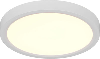 Rl live your light reality draco - plafonnier - blanc mat - incl. 1x SMD 18 W - dimmable avec interrupteur - montage mural et au plafond - fonction mémoire via l'interrupteur mural - montage facile - dip - switch