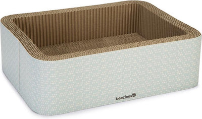 Beeztees kero griffoir chat - carton à gratter - planche à gratter - jouet à gratter - 40x31x12 cm