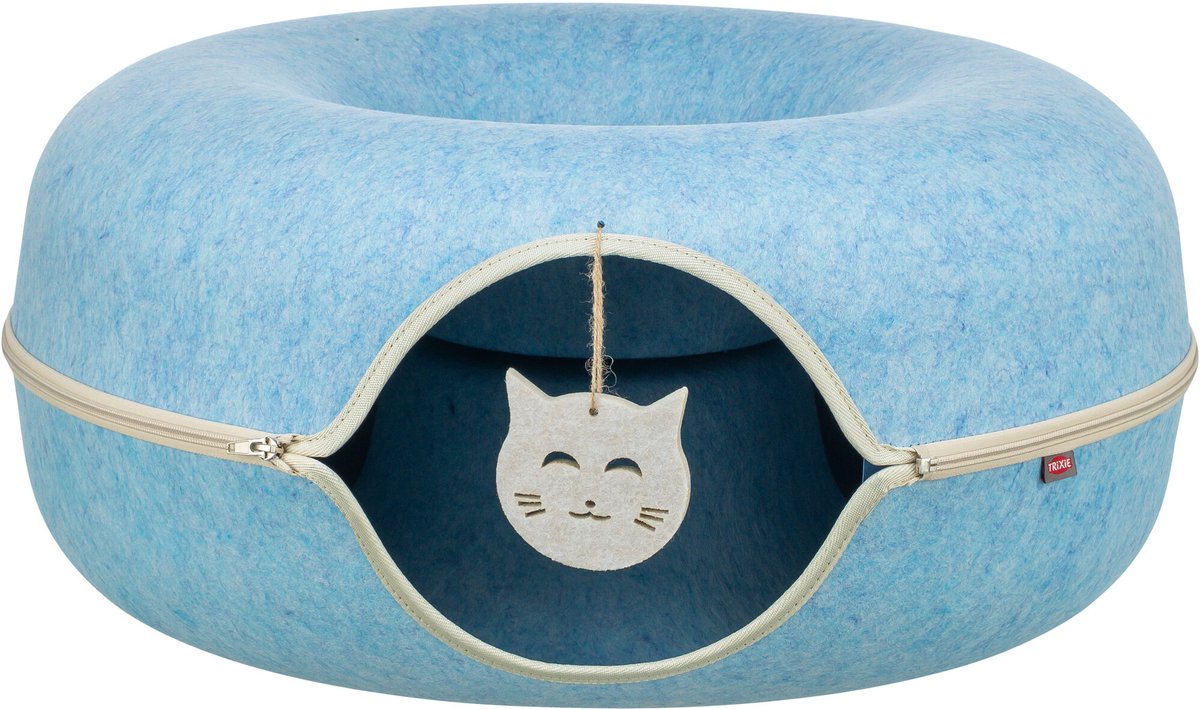 Trixie jouer au beignet feutre bleu