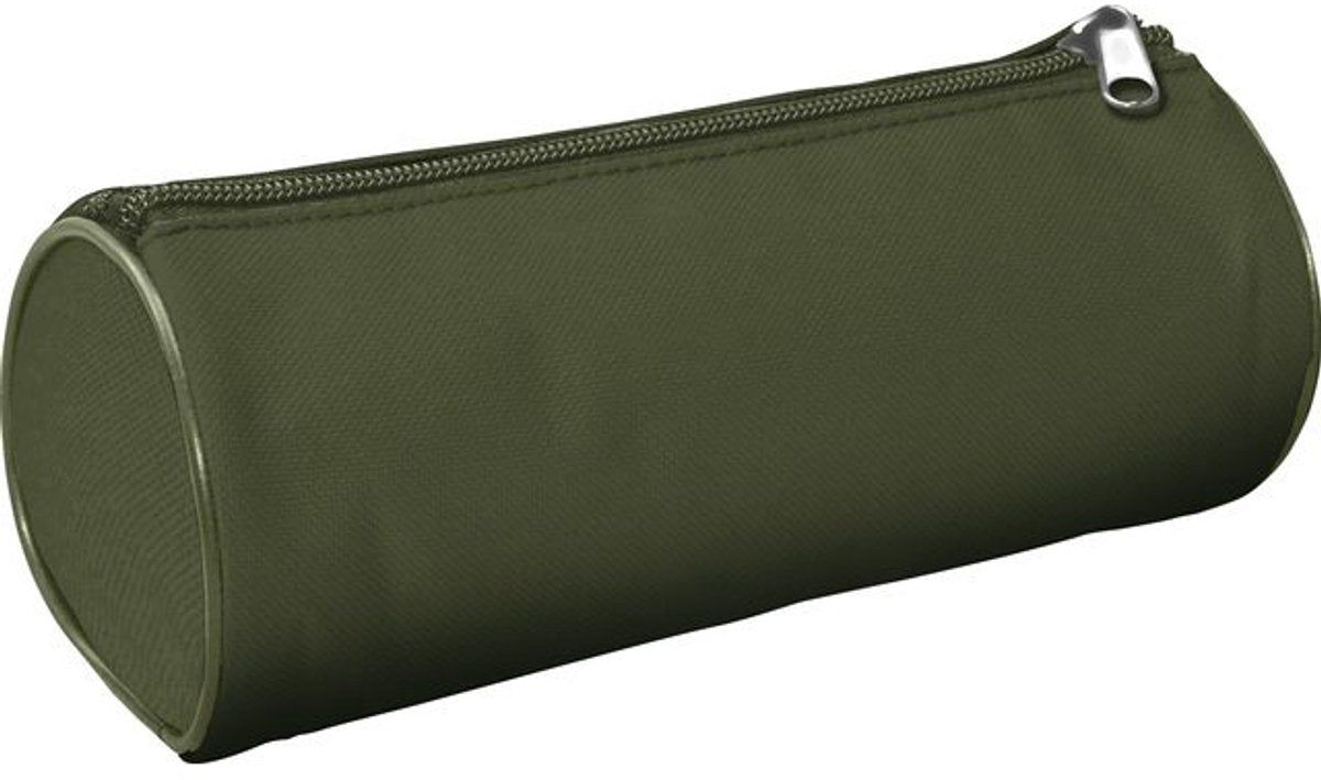 Étui à stylos Kangaro - rond - 20x8,5cm - vert foncé - k-58098