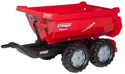 Rolly Toys Trailer Rollyhalfipe 89 x 43 x 45 cm rouge