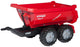 Rolly Toys Trailer Rollyhalfipe 89 x 43 x 45 cm rouge
