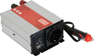 Onduleur Carpoint 150w – 12v à 230v – USB 2.1a – compact – sécurisé