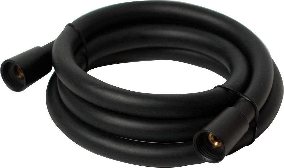 Flexible de douche Plieger Napoli - universel - plastique - noir mat - 150 cm - Garantie 10 ans