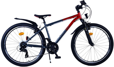 Volare XC Race Children's Bicycle 26 pouces 21 vitesses Gris rouge