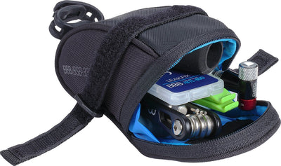 Bbb sacoche de selle de vélo vélo de course VTT avec pompe à co2 et outils - 0,79 litre - trousse à outils pour vélo - vélo multi-outils - ensemble combiné speedpack co2 bsb-58