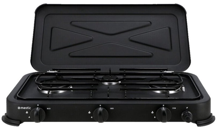 Réchaud Mestic mgc-300 - 3 brûleurs - 2x 2200 w, 1x 850 w - puissance maximale : 5250 w - réchaud de camping
