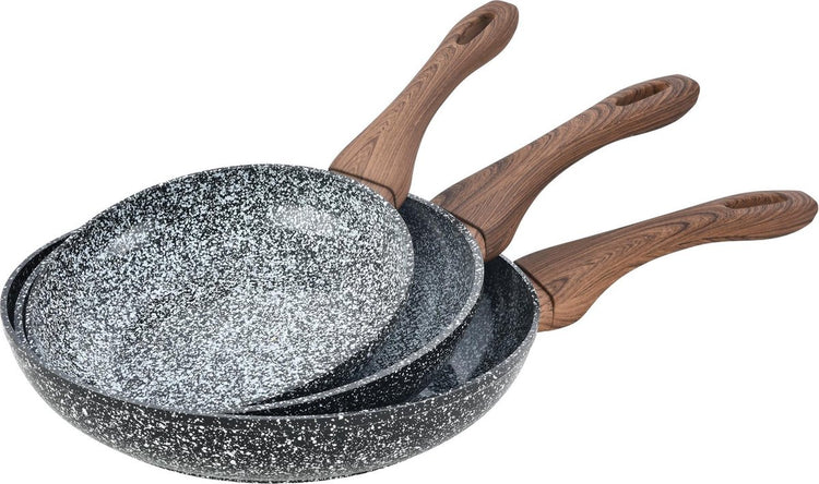 Poêles Kinghoff kh-1030 - ø20, 24 et 28 cm - 3 pièces - tous feux