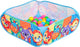 Piscine à balles Playgro Adventure - Piscine à balles bébé - Jouets pour bébé - Jouets pour enfants - Piscine à balles - Piscine à balles pour enfants - Tapis de jeu bébé - Jouets interactifs pour bébé - Salle de sport pour bébé - comprenant 30 balles