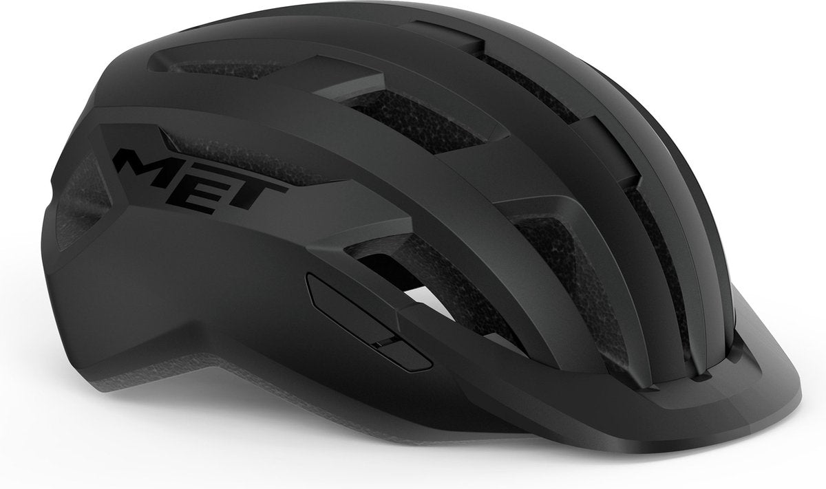 Avec casque de vélo allroad mips hommes femmes - casque de vélo adultes - taille l (58-61 cm) - noir mat