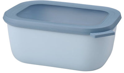 Mepal - boîte de conservation alimentaire multi bols cirqula - 1500 ml - rectangulaire - bleu nordique