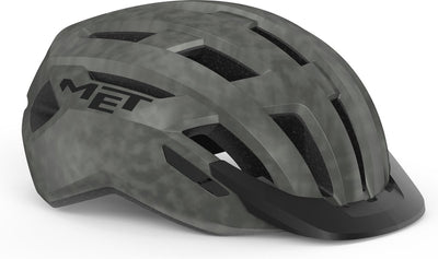 Avec casque de vélo allroad mips hommes femmes - casque de vélo adultes - taille l (58-61 cm) - titane mat