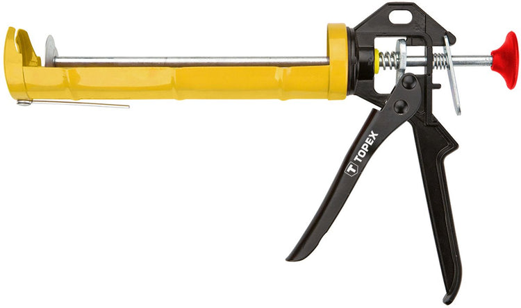 Série Topex - pistolet à calfeutrer acier-aluminium - ergonomique - résistant à la peinture