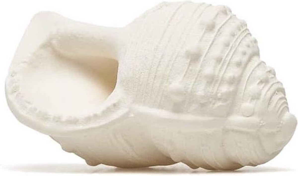 Lanco Toys Lanco Jouet de Dentition en Caoutchouc - Coquille - Rond - Blanc