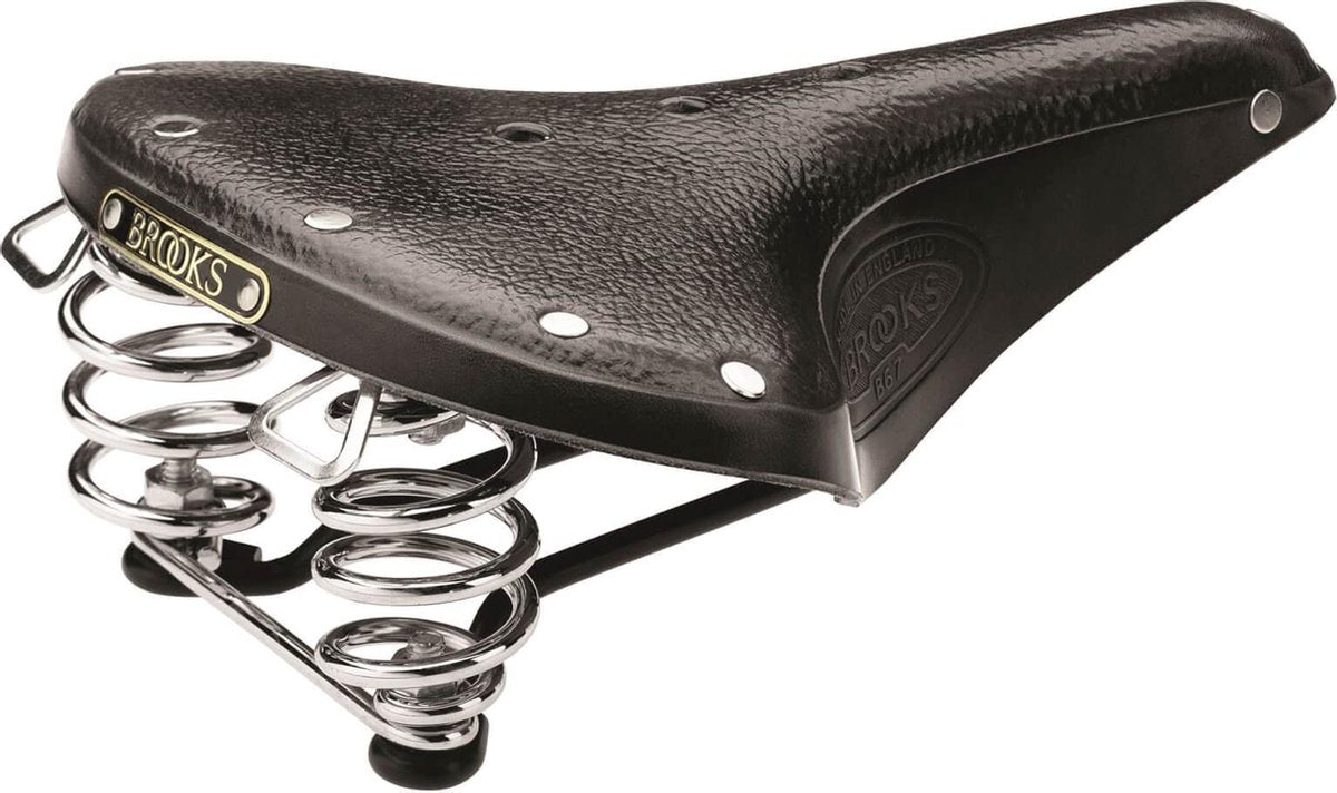 Brooks Saddle B67 hommes noirs