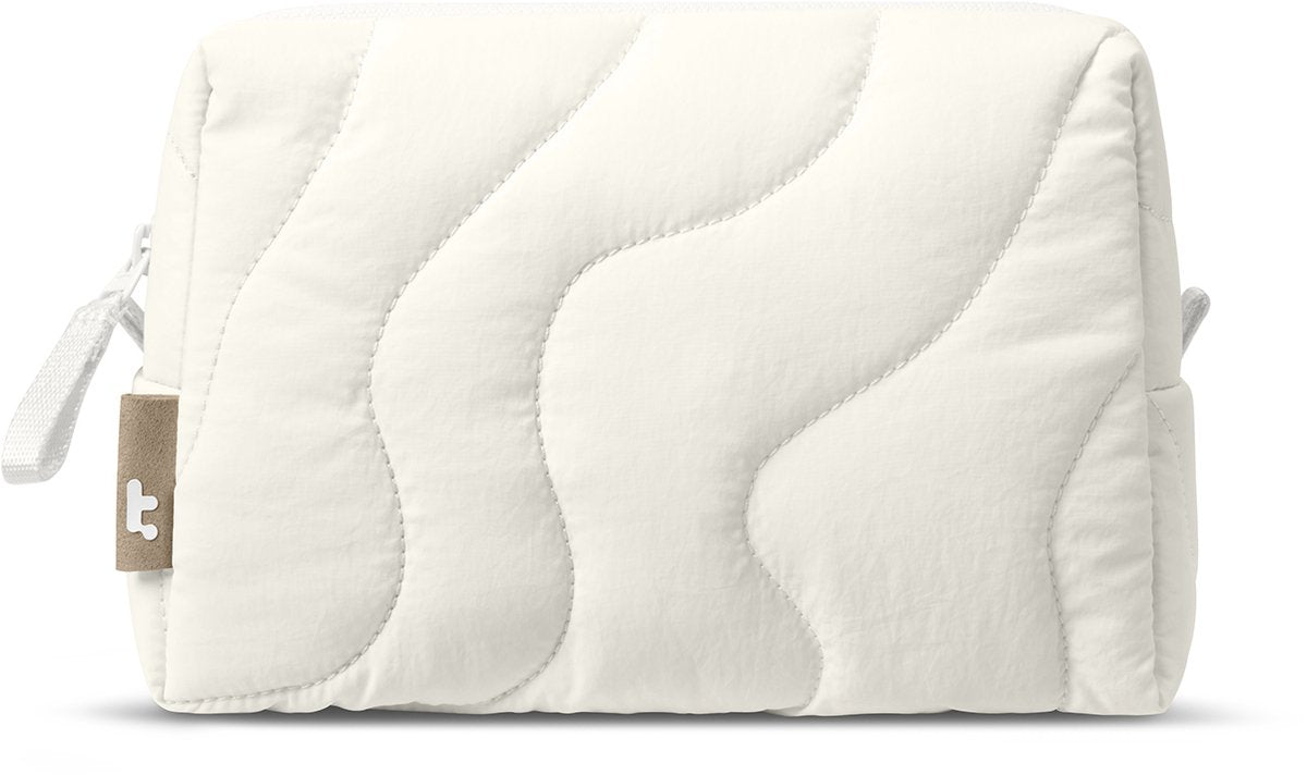 Tomtoc terra-a27 pochette portable-sac organisateur d'accessoires écologique-blanc