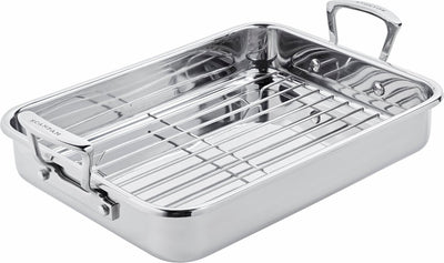 Scanpan impact braadslede RVS avec coq 42x26 cm