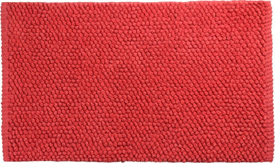 Tapis de bain Differnz popcorn 50x80cm corail