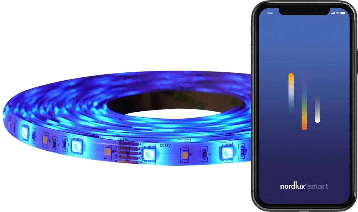 Bande led Nordlux-smart-ip65-rgb-3 mètres