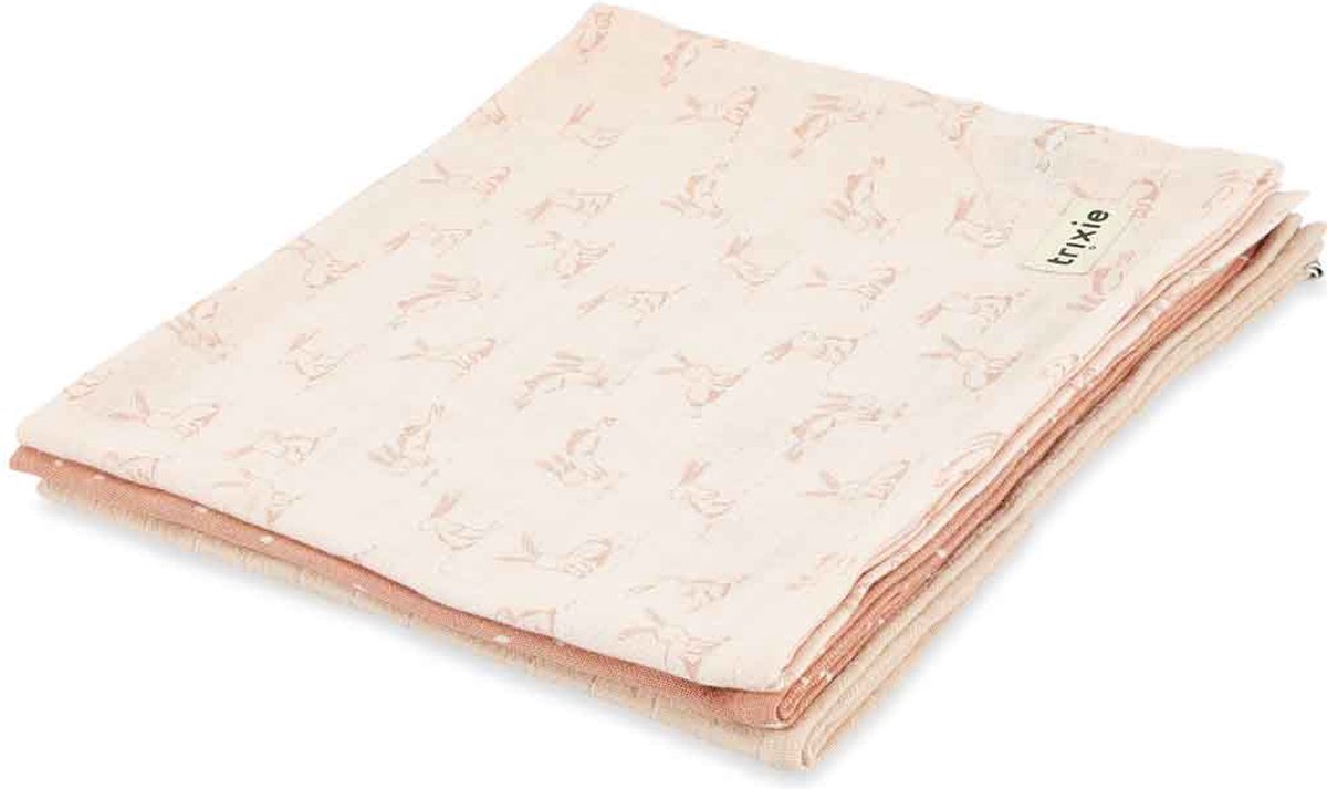 Trixie tetra chiffons 3-pack mix | 55x55cm - lapin rose
