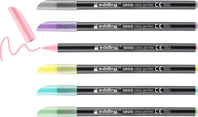 Feutre edding pastel 1200 multicolore permanent