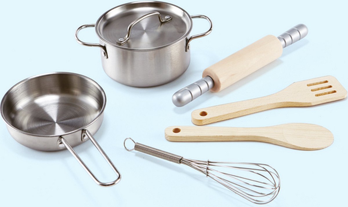Ensemble de cuisine jouet en bois Hape