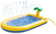 Beeztees palmy - piscine pour chiens - jaune - 163x100x47 cm