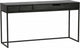 Bureau Woood silas - frêne - nuit noire - 75x140x44