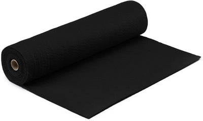 Vaessen creative feutre en rouleau - noir - 1 mm - 45 cm x 5 m
