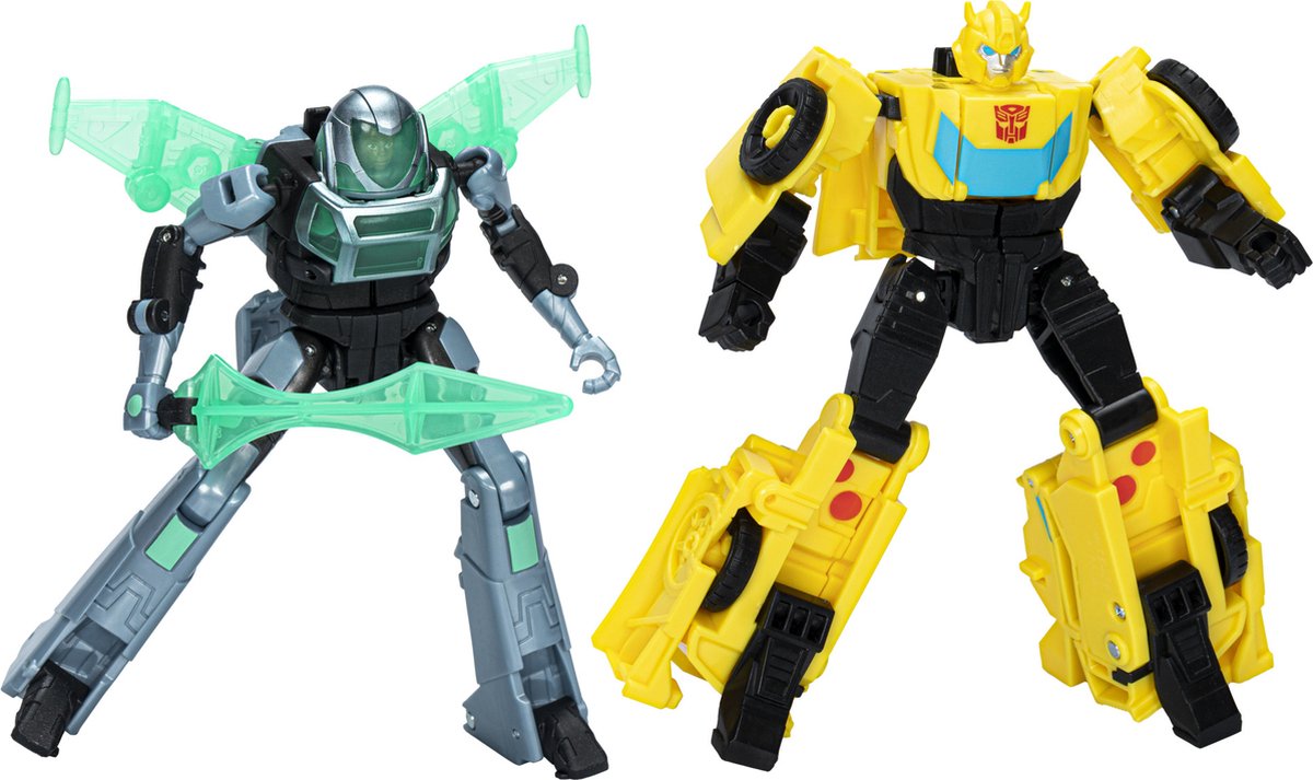 Transformers Earthspark Cyber Combiner Bumblebee Mo Malto - figurine