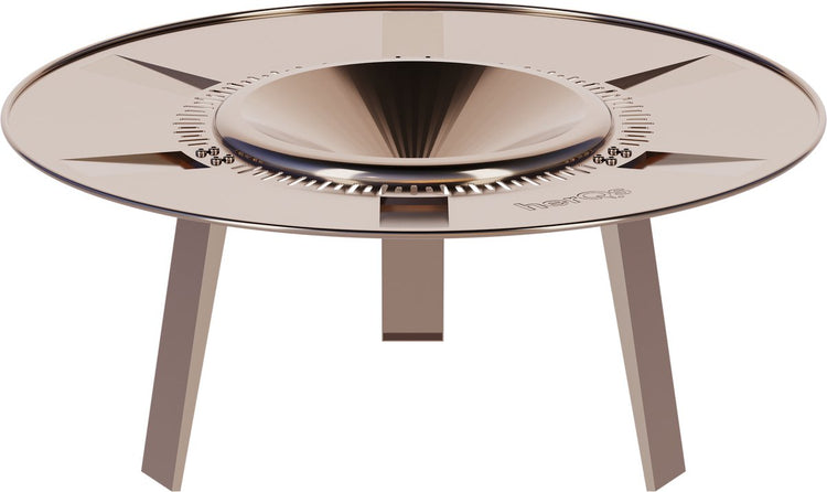 Herqs Blaze Heater - Diffuseur de chaleur pour le brasero sans fumée - Améliorez votre feu - Augmentez votre confort