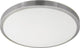 Eglo competa 1 - applique plafonnier - 1 lumière - ø 430mm. - blanc, nickel mat