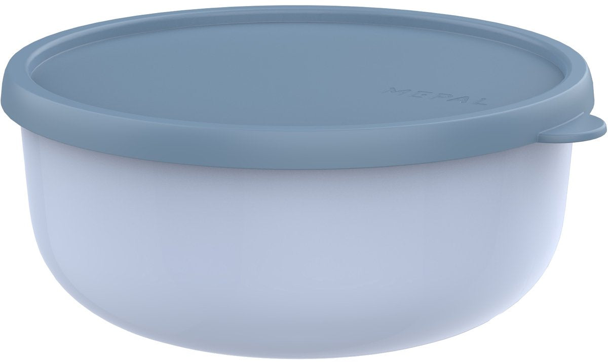 Boîte de conservation Mepal lumina - 1,5 l - récipient micro-ondes avec couvercle - bleu nordique