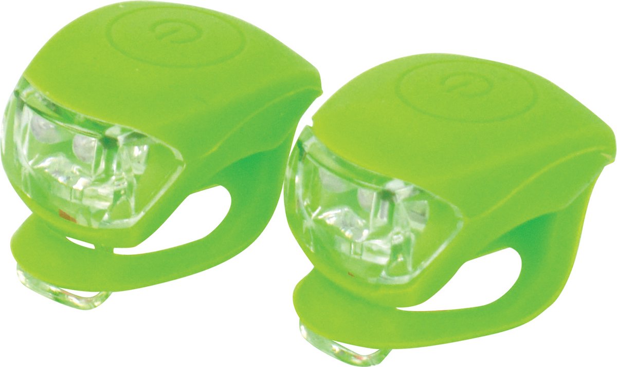 Kit d'éclairage de vélo en silicone Dresco - citron vert