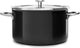 Casserole émaillée à âme en acier Kitchenaid - 24 cm - 6l - noire