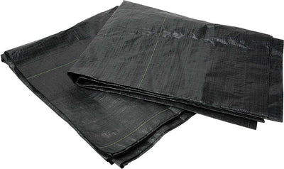 Bo-camp - tapis de sol - eco - 6x3 mètres - noir