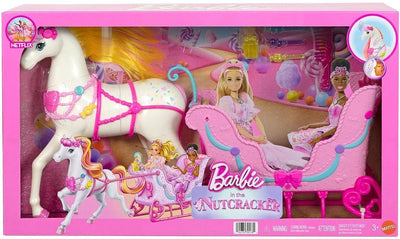 Barbie au pays des bonbons Casse-Noisette - cheval et accessoires