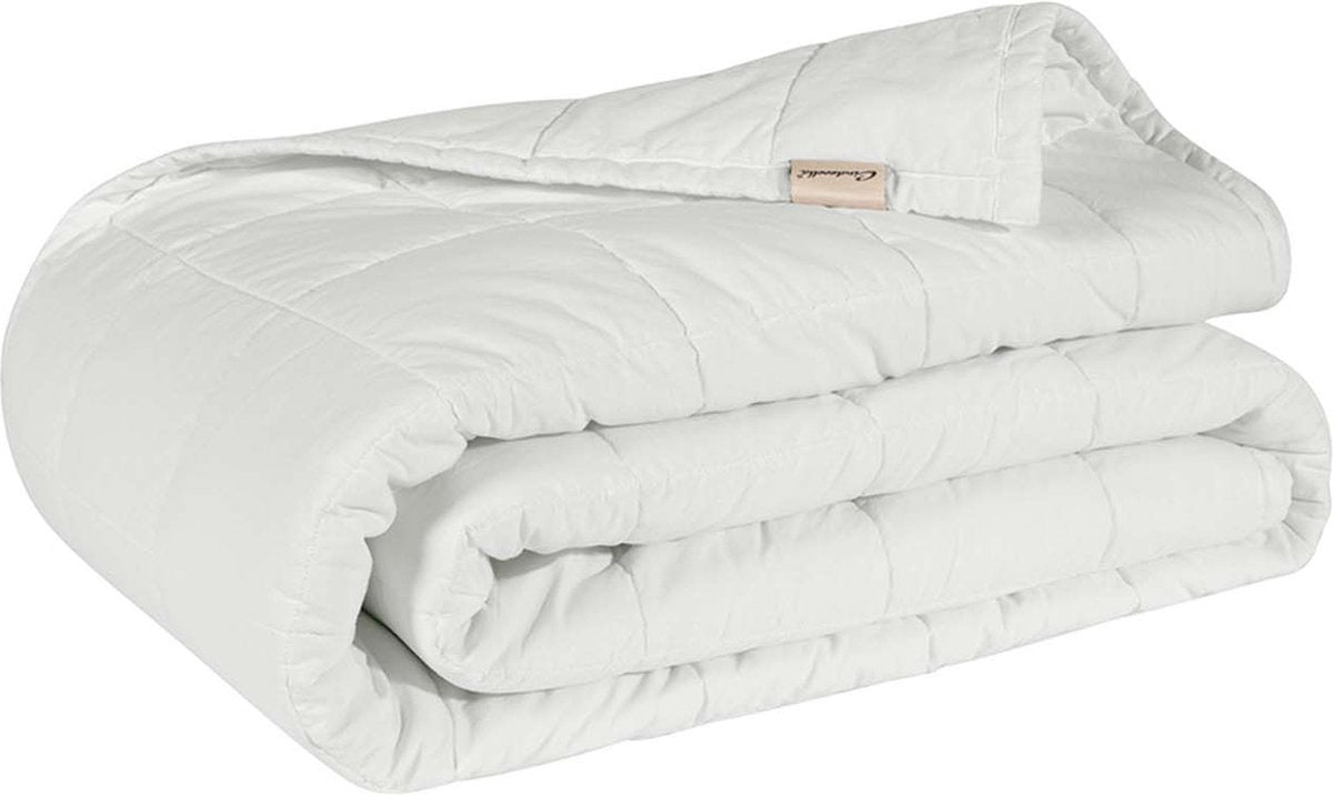 Couvre-lit lune Cendrillon - couvre-lit - 270x270 cm - extra doux - blanc