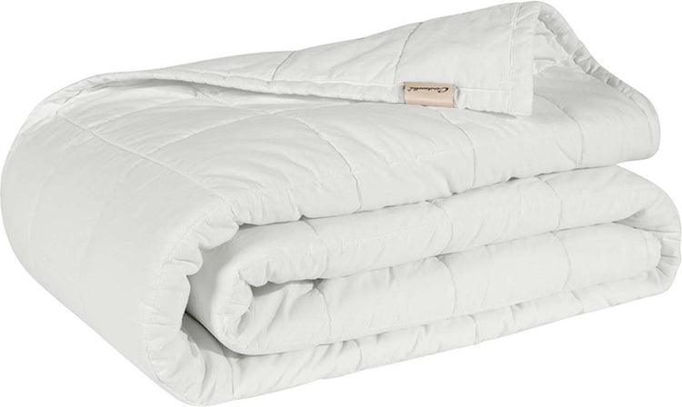 Couvre-lit lune Cendrillon - couvre-lit - 270x270 cm - extra doux - blanc