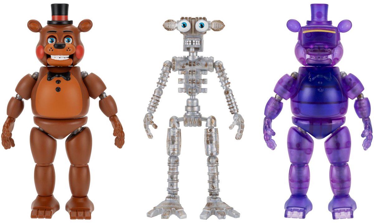 Figurine Jazwares Five Nights at Freddys endo-series - endo-2 avec pièces de jouet Freddy, pièces vr freddy 15 cm
