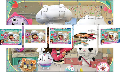 Ravensburger, puzzle 24 pièces La cuisine de Gabby de la maison de poupée de Gabby de Giant Floor Collection, multicolore