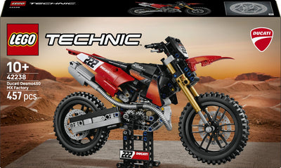 Lego Technic Ducati Desmo450 MX Factory Moto Jouets pour enfants 42238