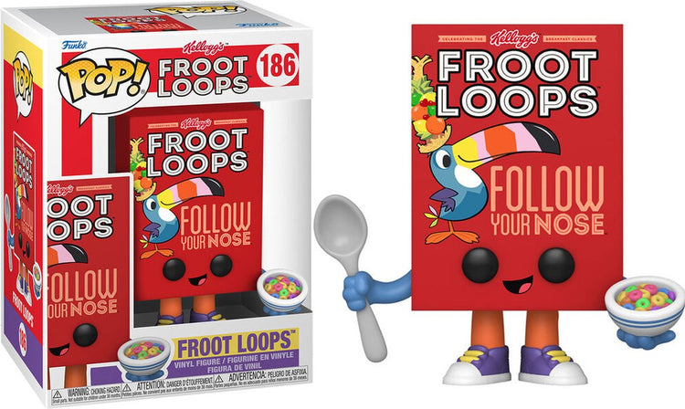 Funko pop ! icônes publicitaires fruit loops 186 kelloggs