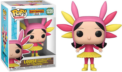 Funko le film pop burgers de Bob ! figurine en vinyle fierté louise itty bitty ditty comité 9 cm