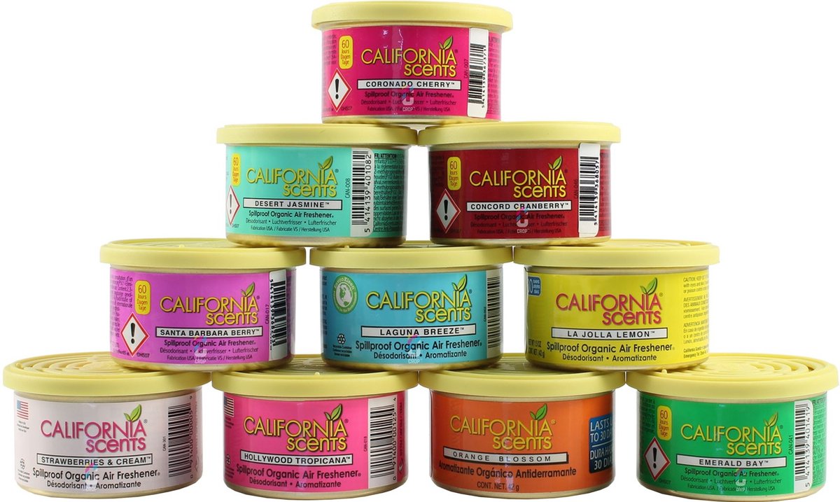 Glace désodorisante aux parfums de Californie