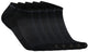 Craft active Shaftless sock lot de 5 chaussettes de sport unisexes - noir